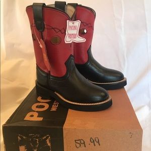 NIB Super Roper Red cowboy boots